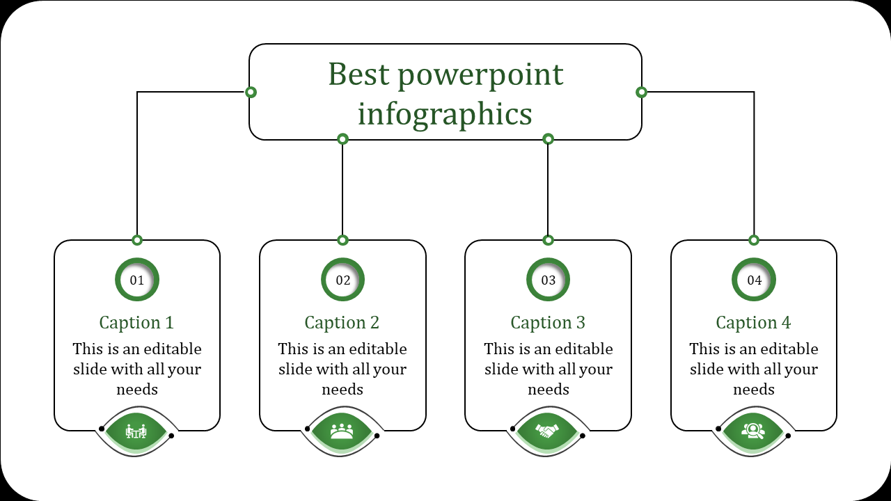 Our Predesigned Best PowerPoint Infographics Slide Template